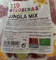 Mängden socker i Bio golosinas jungla mix