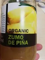 Mängden socker i Zumo de piña