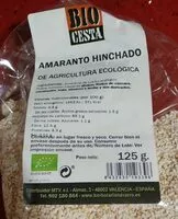 Mängden socker i Amaranto Hinchado de Agricultura Ecológica