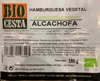 Mängden socker i Hamburguesa vegetal alcachofa