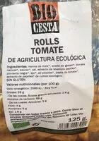 Mängden socker i Rolls Tomate