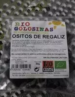 Mängden socker i Bio golosinas
