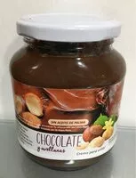 Mängden socker i Crema para untar de chocolate y avellanas