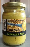 Mängden socker i Mostaza fina orgánica