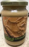 Mängden socker i Organic Crema de Cacahuete Crunchy
