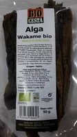 Mängden socker i Alga Wakame bio