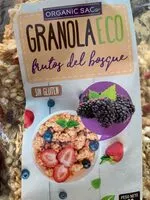 Mängden socker i Granola frutos del bosque