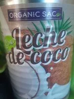 Mängden socker i Leche coco bio