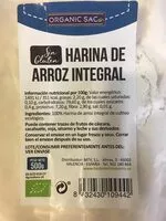 Mängden socker i Harina de arroz integral