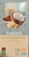 Mängden socker i Tableta blanco vegano 35% Ecológico