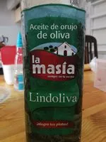 Mängden socker i Aceite de orujo Lindoliva La Masia