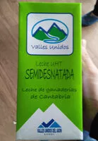 Mängden socker i Leche semidesnatada Valles Unidos