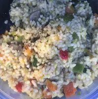 Mängden socker i Riz sauté aux légumes