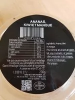 Mängden socker i Ananas kiwi mangue