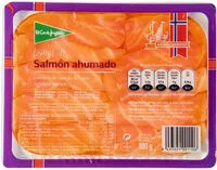 Mängden socker i Lomos de salmón ahumado