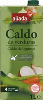 Mängden socker i Caldo de verduras con aceite de oliva virgen extra sin gluten envase 1 l