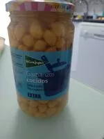 Mängden socker i Garbanzos cocidos
