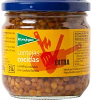 Mängden socker i Lentejas cocidas