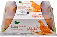 Mängden socker i Huevos frescos grandes