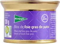 Mängden socker i Bloc de foie gras de pato
