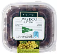 Mängden socker i Uvas pasas sultanas