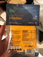 Mängden socker i Queso cheddar en lonchas