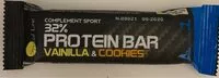Mängden socker i PROTEIN BAR VAINILLA & COOKIES