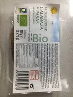 Mängden socker i Bio hamburguesa vegetal de calabaza y pasas sin