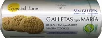 Mängden socker i Galletas tipo María sin gluten