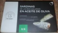 Mängden socker i Sardinas de las rías gallegas en aceite de oliva