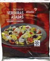 Mängden socker i Salteado de verduras asadas