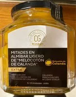 Mängden socker i Mitades en almíbar ligero de melocoton de Calanda