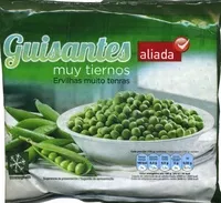 Mängden socker i Guisantes muy tiernos