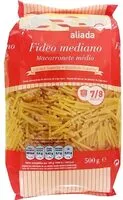 Mängden socker i Fideo mediano