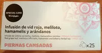 Mängden socker i Special Line - Infusión de vid roja, meliloto, hamamelis y arándanos