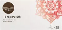 Mängden socker i El corte inglés té rojo pu-erh