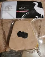 Mängden socker i Bloc de foie gras trufado de oca