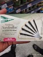 Mängden socker i Sardinillas en aceite de oliva