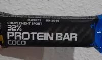 Mängden socker i Protein Bar Coco
