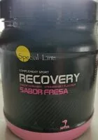 Mängden socker i Recovery, complement sport