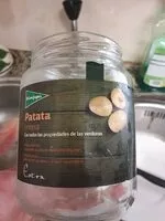 Mängden socker i Patata entera