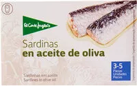 Mängden socker i Sardinas en aceite de oliva