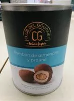 Mängden socker i Bombón de almendra y praliné