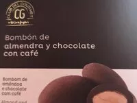 Mängden socker i Bombón de almendra y chocolate con café