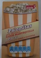 Mängden socker i Palomitas mantequilla