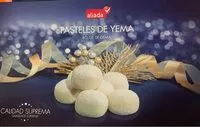 Mängden socker i pasteles de yema