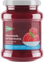 Mängden socker i Mermelada de frambuesa light sin azúcares añadidos