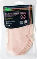 Mängden socker i Pechuga de pavo natural