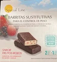 Mängden socker i Barritas sustitutivas