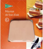 Mängden socker i Mousse de foie d'oie